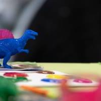 彩绘塑料恐龙